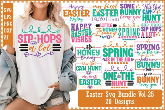 Download Easter Svg Bundle Vol-25 - Easter svg bundle Collection