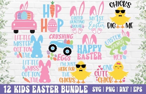 Download Easter SVG Bundle - Kids Easter PNG - Easter svg bundle Collection